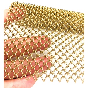 Bạc sáng bóng kim loại vòng kim loại lưới - Product Image 1