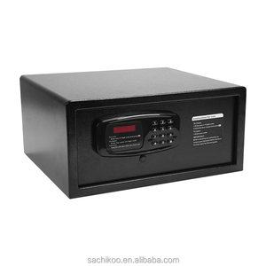 Coffre-fort de sécurité antivol pour chambre d'hôtel Sachikoo avec porte épaisse de 4 mm, serrure numérique électronique, montage mural - Product Image 4