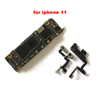 Originale sbloccato per iPhone 11 scheda madre con volto ID 64GB 128GB 256GB buona condizione scheda logica del telefono tutti testati