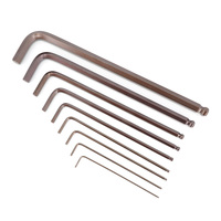 Outils de réparation de moto de vélo clé hexagonale métrique impériale en L pour boulons hexagonaux clé hexagonale