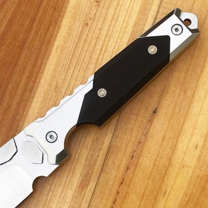 Couteau de poche en acier inoxydable de qualité DIY, couteau tactique de haute qualité, OEM, personnalisable, manche G10, garantie 1 an pour usage industriel - Product Image 2