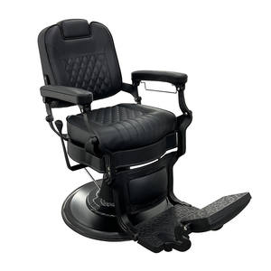 Fauteuil de Barbier Vintage Inclinable avec Repose-Pieds en PVC pour Hommes – Idéal pour Coiffure, Permanente, Teinture, Rasage et Soins du <span class=keywords><strong>Visage</strong></span> - Product Image 6