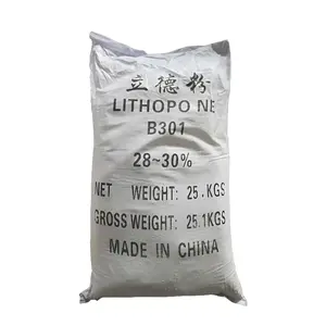 Factory Supplying White Pigment B301 B311 Lithopone For Masterbatch/ PVC Pipes