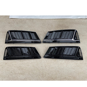 Adecuado para la modificación del marco de la luz antiniebla A4 S4 2016-2019A4B9, rejilla frontal sin orificio para ACC. - Product Image 4