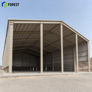 Structure de stockage modulaire en acier durable pour entrepôt commercial à grande portée et à ossature claire - Product Image 1