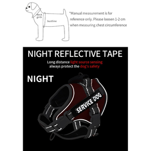New dog chest strap with traction rope for large dog vest type dog rope dog belt spot factory direct - Product Image 2