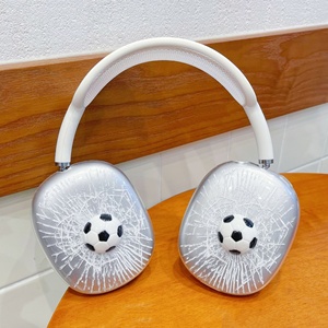 Étui pour écouteurs sphérique en forme de ballon de football, adapté aux écouteurs supra-auriculaires et aux coques d'écouteurs, offrant une protection maximale - Product Image 4