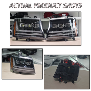 Conjunto de Faros Delanteros LED SINDAR para Automóvil, Accesorios Modificados para Chevrolet Tahoe Avalanche Suburban 2007-2014, 3ra Generación - Product Image 5