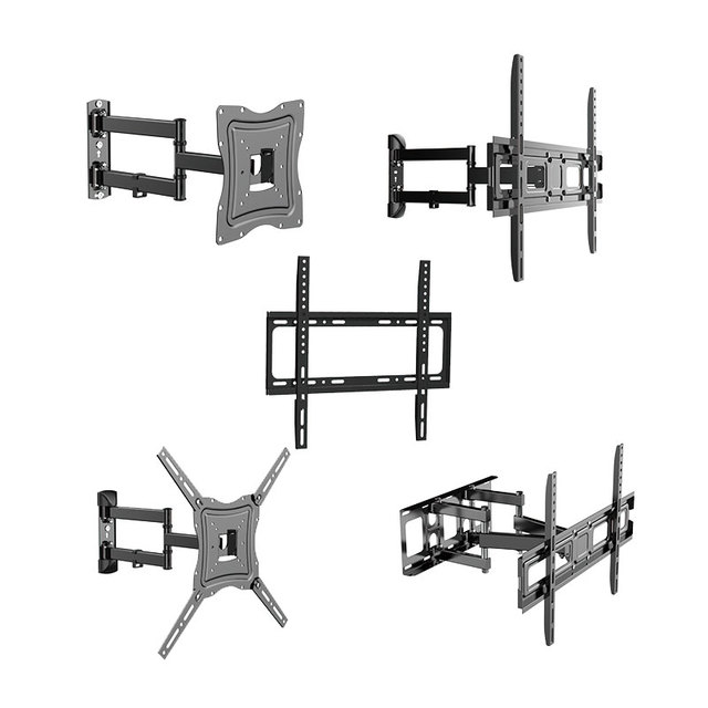 NBJOHSON MAX VESA 400*400 180 Degree Swivel Lcd Extendable Full Motion TV Rack Wall Stand Mount Bracket