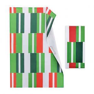 Serviette de cuisine en tissu gaufré super doux à séchage rapide 380 g/m² pour le nettoyage des tasses, des verres et des plats, sublimation - Product Image 2