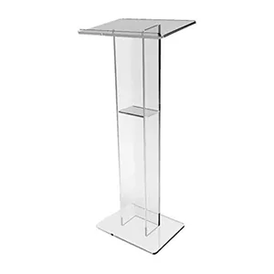 Acrylic pulpit Acrylic clear lectern customize size