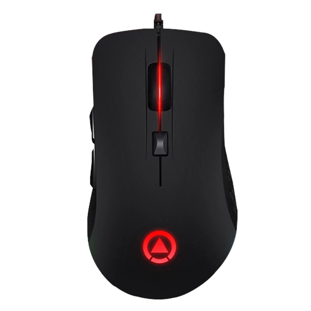 Ergonomic Wired Gaming Mouse, 7 Programmable Buttons, 4000 DPI, Heated Warmer, for PC