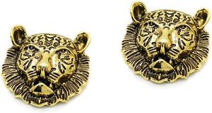 Clips Decorativos Vintage Extraíbles para Zapatos de Mujer, Adornos para Zapatos, Bolsos, Sombreros, Estilo Cabeza de León, Retro Dorado - Product Image 1