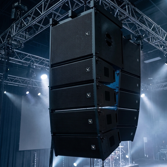 H1 Audio Sound Professional Line Array Audio Large Stage Wedding Outdoor High-power bar Music System Full Set