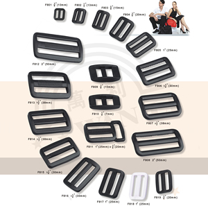 1/2 พลาสติก 3-Bar Slide Wide Mouth Black - Product Image 1