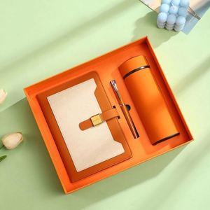 ชุดของขวัญสมุดบันทึกธุรกิจ A5 ปกหนังแบบกำหนดเอง พร้อมปากกาและขวดน้ำ สำหรับโปรโมชั่น - Product Image 6