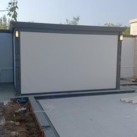 Pergola de luxe haut de gamme en alliage d'aluminium pour extérieur, imperméable, écologique, résistante aux intempéries, avec toit électrique réglable, gazebo de terrasse, garantie 7 ans