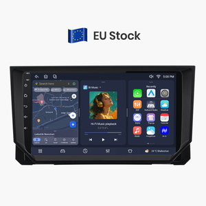 Radio para Auto Junsun de 9 Pulgadas con Carplay Android para Seat Ibiza 2017-2021, Reproductor de DVD, Unidad Principal, Pantalla para Auto, CarPlay Inalámbrico - Product Image 1