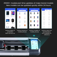 CH310 Infinite High-Precision Intelligente ABS Film Plotter Hydrogel Ondersteuning 0.082mm Precisie 209mm Snijbreedte WiFi App
