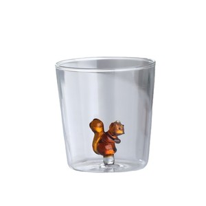 High Borosilicate Glass Cup 3D Cartoon Design Handleless Reusable For Juice Cold Drinks - Product Image 4