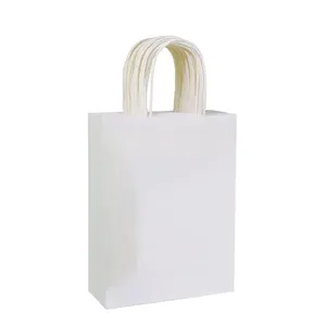Sacs en papier kraft brun écologiques et recyclables personnalisés, imprimés à l'écran, sacs de luxe pour oreillers, parapluies, rubans - Product Image 4