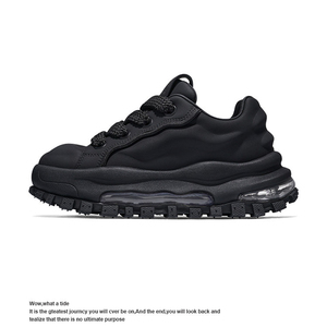 Nouvelles Chaussures de Skateboard à Plateforme pour Hommes et Femmes, Design Tendance, Rehaussantes avec Coussin d'Air, Style Sport Décontracté - Product Image 5