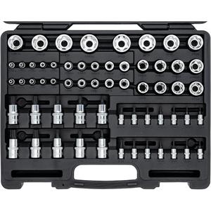 Juego de enchufes VIGOR T + ∙ V7920N ∙ 1/4 pulgadas (6,3mm) cuadrado, hueco, <span class=keywords><strong>3</strong></span>/8 pulgadas (10mm) cuadrado, hueco, 1/<span class=keywords><strong>2</strong></span> pulgadas (12,5mm) cuadrado, Hol - Product Image 4