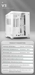 Soeyi vende al por mayor gabinete <span class=keywords><strong>para</strong></span> geming gabinete <span class=keywords><strong>PC</strong></span> <span class=keywords><strong>Gamer</strong></span> chasis <span class=keywords><strong>para</strong></span> <span class=keywords><strong>PC</strong></span> <span class=keywords><strong>case</strong></span> panel de vidrio de doble cara carcasa de juego - Product Image 3