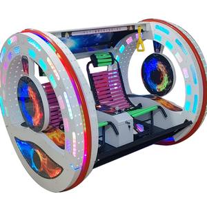 Venta caliente portátil 2 ruedas 360 grados Control remoto al aire libre Rolling Car Games Machine con Flash para la venta - Product Image 1