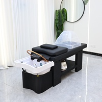 Lit de lavage de cheveux portable et détachable thaïlandais pour spa capillaire, massage et shampoing de beauté