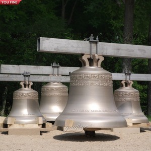Arte esterna in metallo artigianale bronzo campana della chiesa per la vendita - Product Image 4
