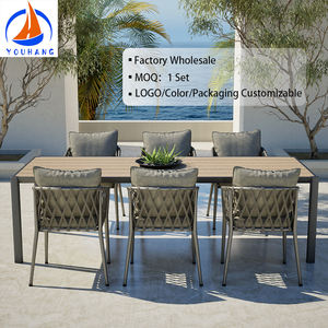 Chaise de terrasse en rotin design de luxe pour restaurant français d'extérieur meubles de patio vintage - Product Image 6