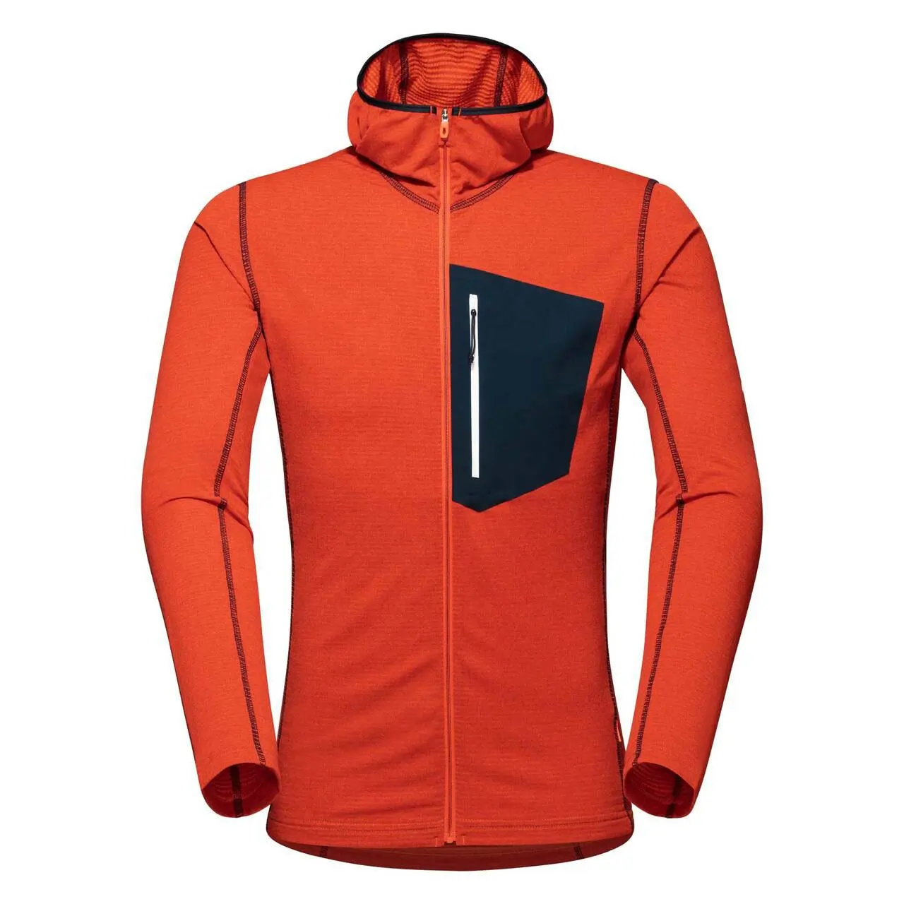 Zna jaqueta de caminhada personalizada, casaco respirável super leve para uso ao ar livre, montanhismo, esqui, com capuz