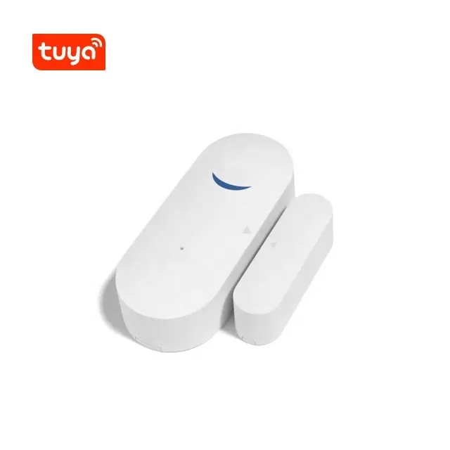 Anti ladrão Tuya WiFi Janela/Porta Sensor Alimentado Por Bateria Remoto Inteligente Segurança Home Alarme Sensor Porta Magnet Sensor para Casa