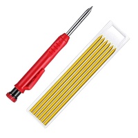 Recharge de crayons de charpentier solide pour le travail du bois en 3 couleurs
