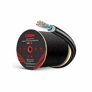 สายเคเบิลอีเทอร์เน็ต Cat6a <span class=keywords><strong>Cat6</strong></span>ใช้กลางแจ้งเป็นสาย RJ45ทองแดง23 24AWG UTP SFTP สำหรับเครือข่าย LAN จำนวนมาก - Product Image 1