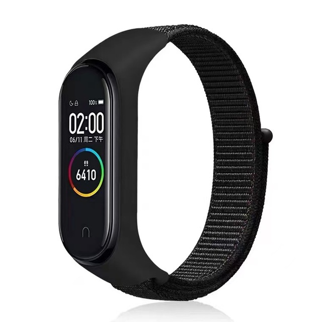 Multi Color Nylon Watch Strap for Xiaomi Mi Band 8 Mi Band 9 NFC Breathable Replacement Wristband OEM Available