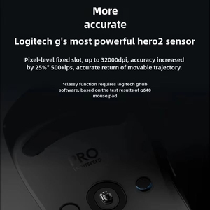 <span class=keywords><strong>Logitech</strong></span> Pro เมาส์เล่นเกมไร้สายออปติคอลไร้สายแบบ GPW4มืออาชีพ8K สองโหมด - Product Image 5