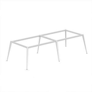 Guangzhou <span class=keywords><strong>BERSON</strong></span> muebles suministro directo cara a cara 4 asientos con marco de caja de alambre mesa de conferencias Marco de escritorio - Product Image 1