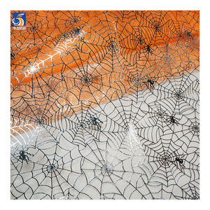 Tela de Tule con Diseño de Telaraña para Halloween - Tela Ligera y Transparente para Capa de Bruja, Fondo de Fiesta y Decoración Artesanal - Product Image 6