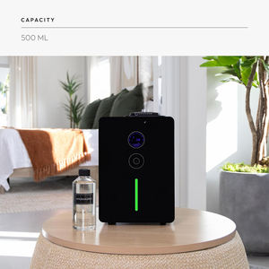 Difusor de Aromaterapia de Metal Negro Personalizado al por Mayor con Wifi y App para Aceites Esenciales - Product Image 4