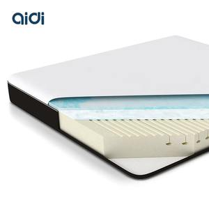 Matelas orthopédique en mousse à mémoire de forme avec gel de massage, confortable, à surface supérieure compacte, roulé et compressé sous vide, fourni directement par l'usine - Product Image 1