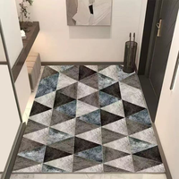 Tapis en peluche lavable et rembourré de haute qualité, moderne, personnalisable, adapté aux animaux domestiques, antidérapant pour chambre, salon et bureau
