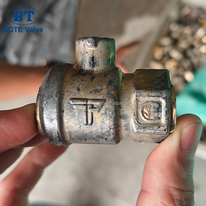 ヘビーデューティ1/2 "真ちゅう製ボールバルブロックウィング付きフロント磁気ロックメーター用,銅ゲートバルブ & 給湯器スイッチ - Product Image 2