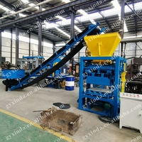 Machine à briques automatique 4-26C, ligne de production de briques, machine à blocs de ciment, machine à fabriquer des briques de pavage