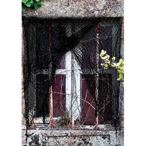 Cortina Negra Desgastada 75X220CM - Product Image 1