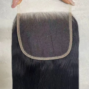 <span class=keywords><strong>Cabello</strong></span> Humano Virgen Sin Procesar, Ondulado, con Cierre <span class=keywords><strong>de</strong></span> Encaje y Frontal, <span class=keywords><strong>Color</strong></span> Negro Natural - Product Image 5