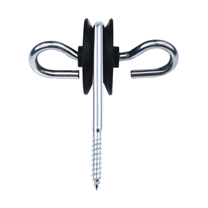 Valla eléctrica al por mayor, poste de madera de acero, aislador de valla eléctrico, aisladores de valla aislantes atornillados - Product Image 6