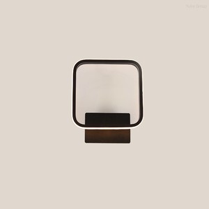Plafonnier moderne en aluminium et acrylique LED noir et blanc avec télécommande pour salons, chambres à coucher, décoration intérieure, éclairage - Product Image 5