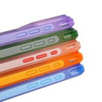 Coque de téléphone antichoc transparente avec béquille 360° et protection anti-rayures pour iPhone 17 18 Pro Max